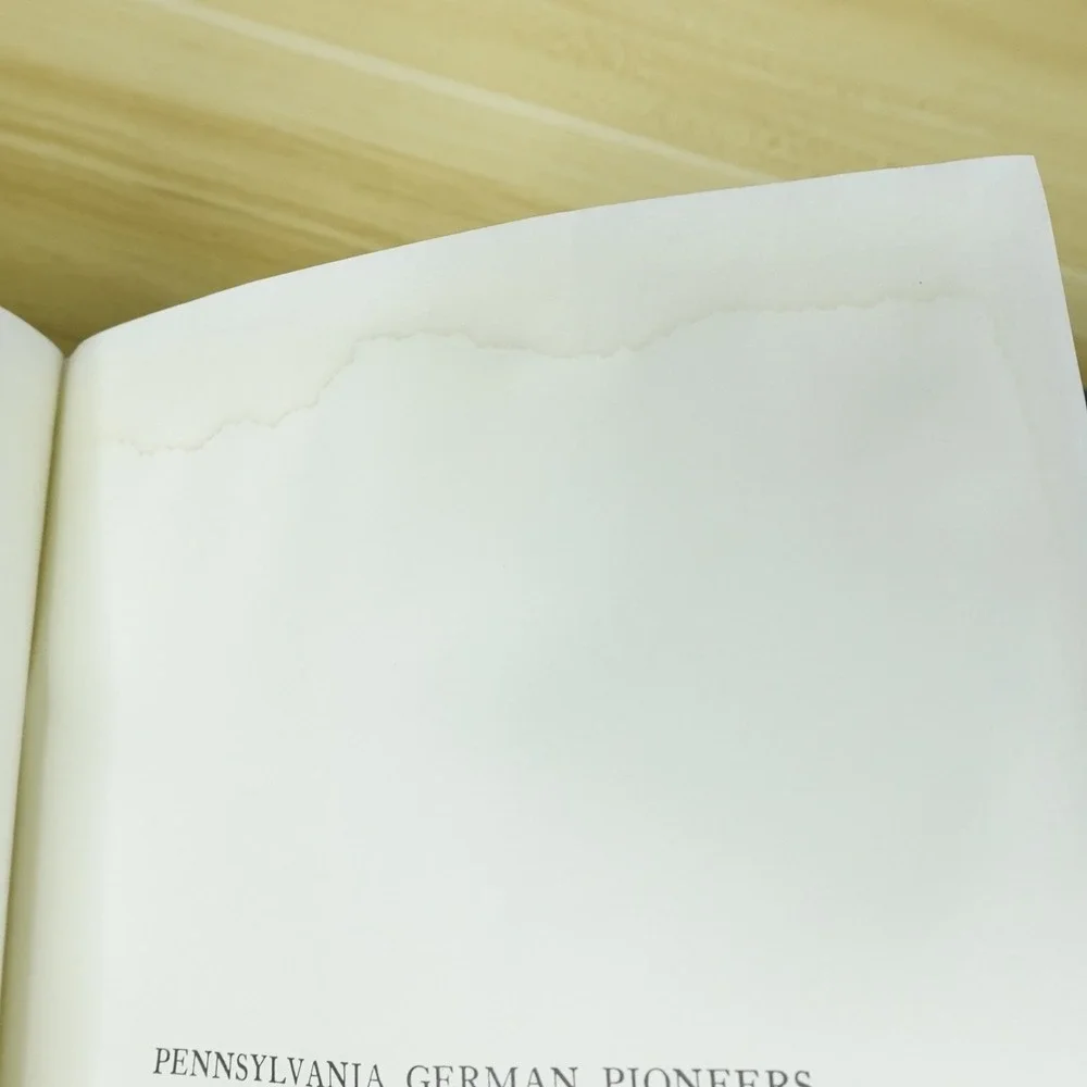 1934 Pennsylvania German Pioneers Vol 1 & 2 Strassburger Hinke PA History 1994